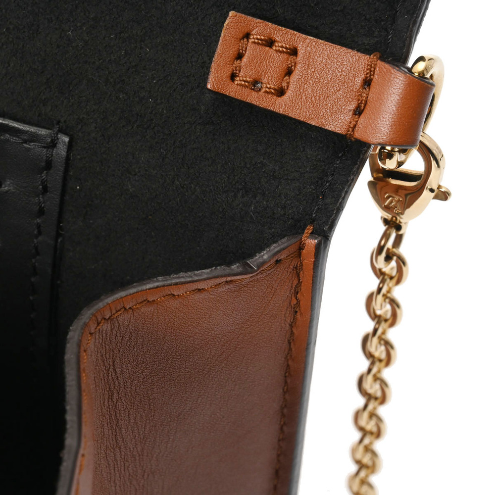 Louis Vuitton Shoulder Wallet Monogram Brown Bag Portefeuille Reverse Dauphine - Picture 9 of 11